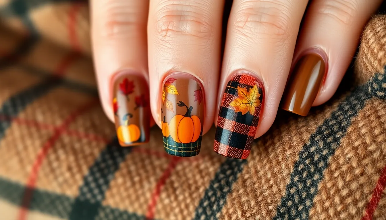 50 Stunning Fall Acrylic Nail Ideas: Autumn Colors & Designs for 2025 2 50 Stunning Fall Acrylic Nail Ideas: Autumn Colors & Designs for 2025 1