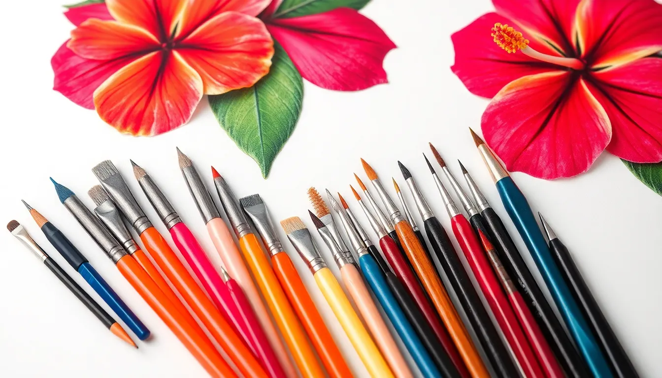 Hibiscus Flower Nails: Stunning Tropical Nail Art Ideas + Step-by-Step Guide 2 Hibiscus Flower Nails: Stunning Tropical Nail Art Ideas + Step-by-Step Guide 1