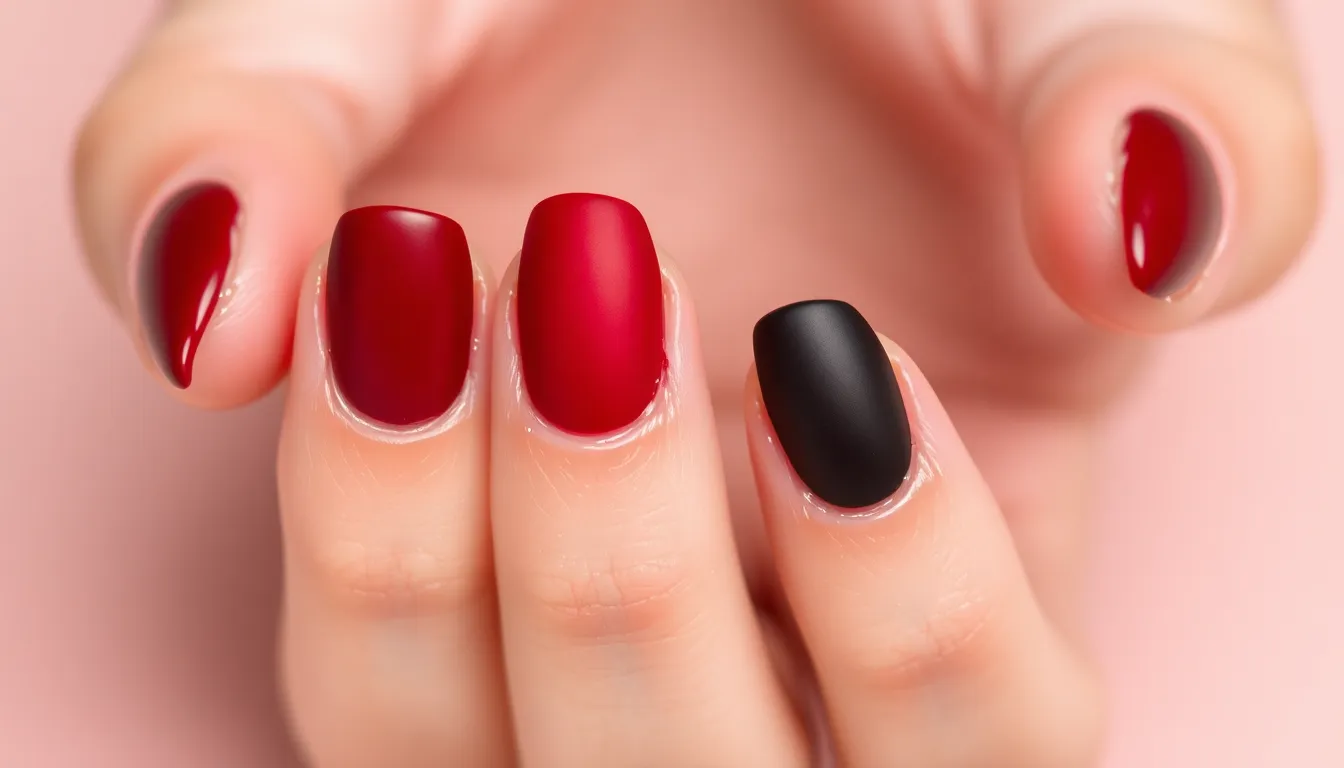 50+ Stunning Matte Nail Ideas: From Classic Black to Bold Colors & Textures 2 50+ Stunning Matte Nail Ideas: From Classic Black to Bold Colors & Textures 1