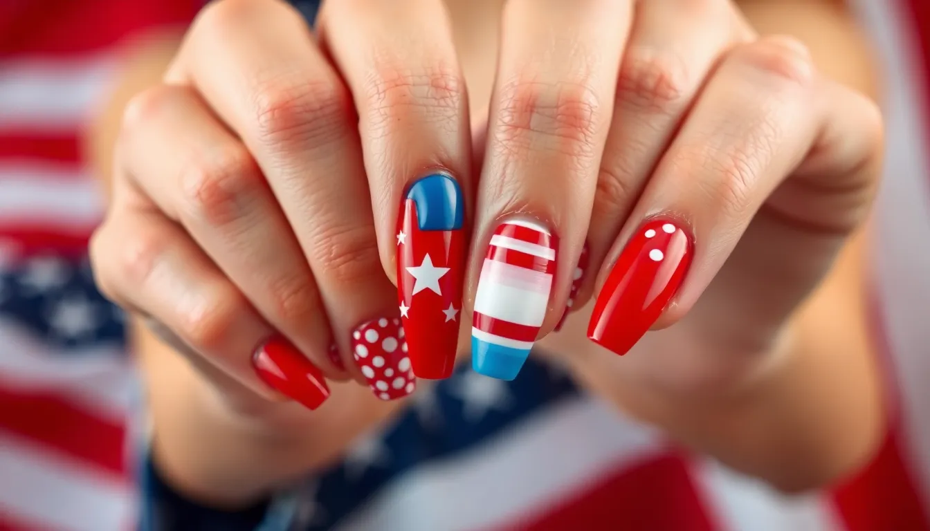 25 Stunning Memorial Day Nail Ideas to Honor Heroes in Style 2 25 Stunning Memorial Day Nail Ideas to Honor Heroes in Style 1