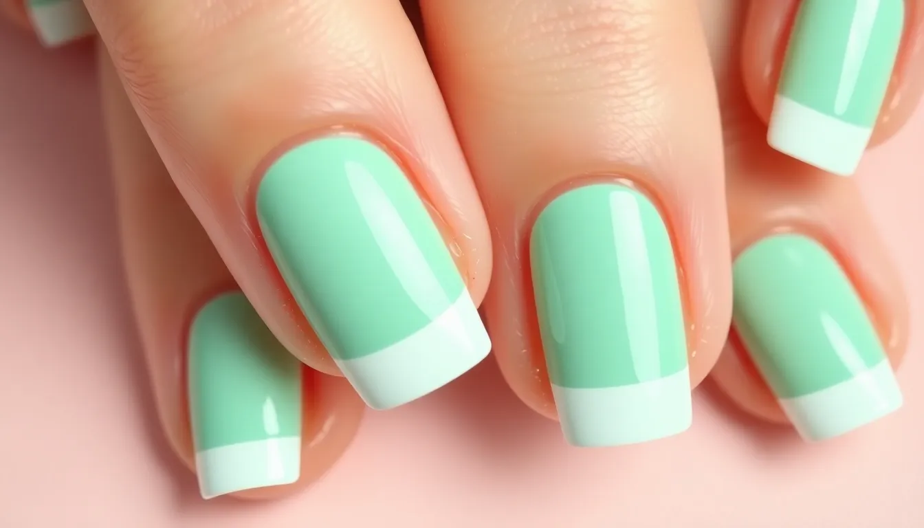 50+ Stunning Mint Green Nail Ideas That'll Make You Ditch Your Go-To Polish 2 50+ Stunning Mint Green Nail Ideas That'll Make You Ditch Your Go-To Polish 1