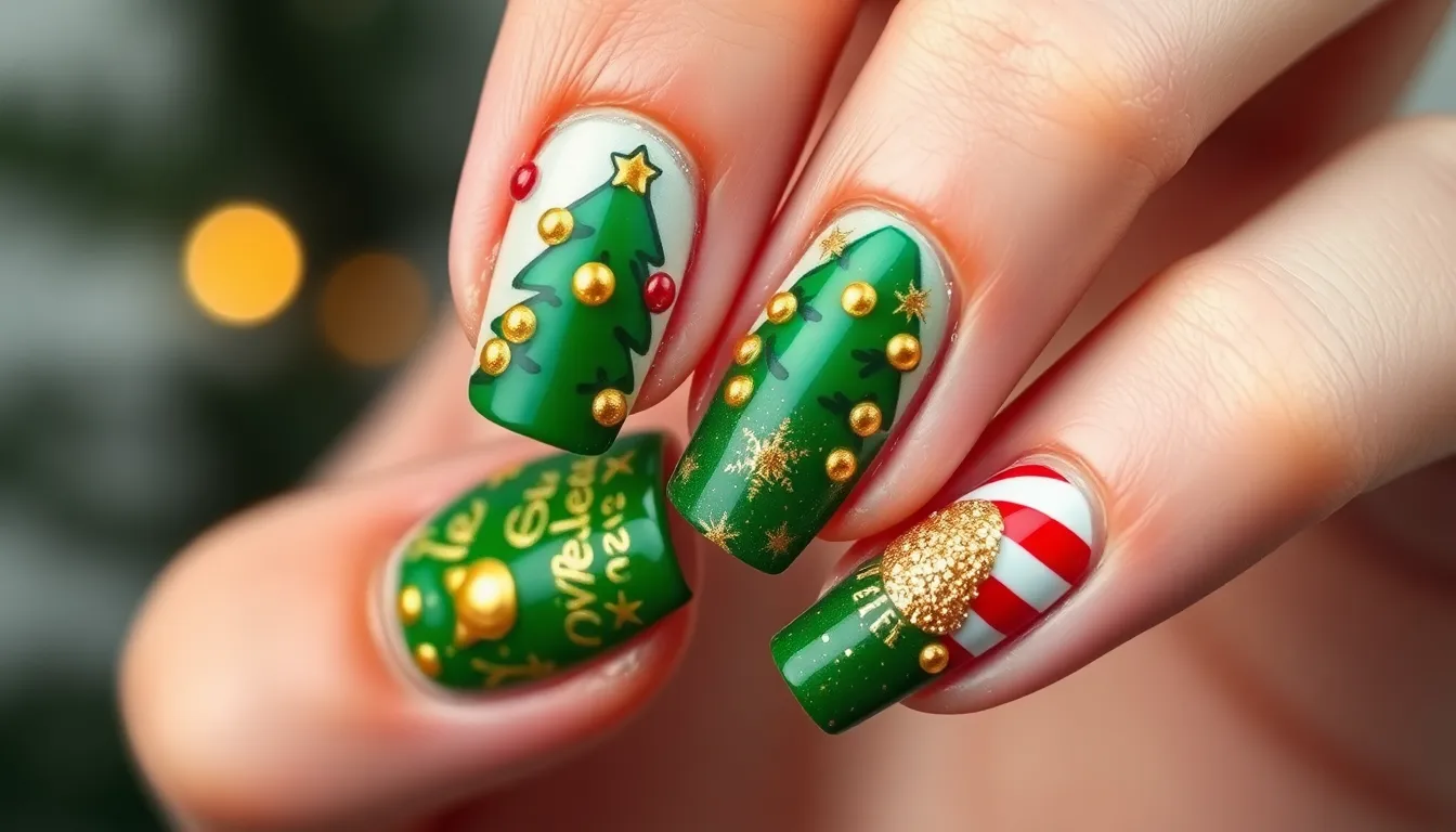 50+ Stunning Winter Nail Art Ideas to Keep Your Manicure Fresh All Season Long 2 50+ Stunning Winter Nail Art Ideas to Keep Your Manicure Fresh All Season Long 1