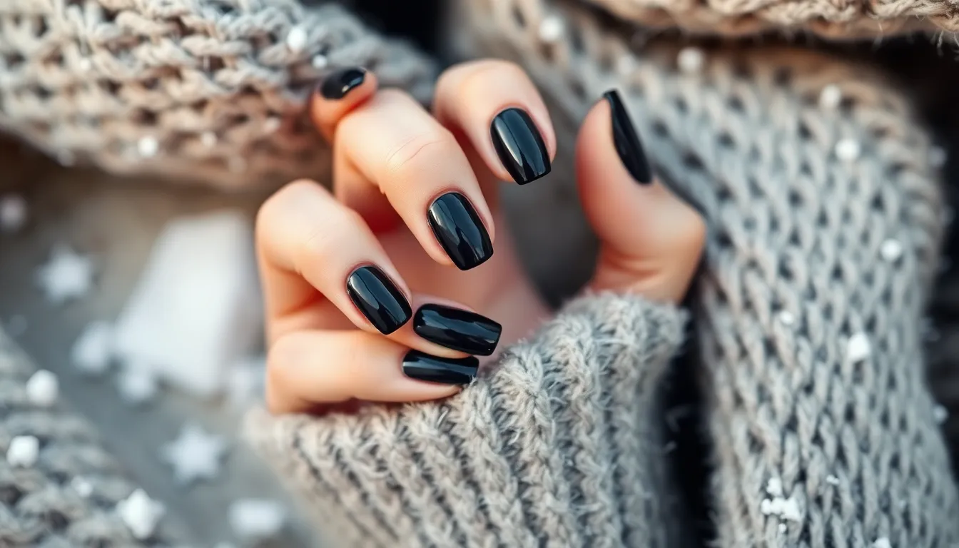 30 Stunning Winter Nail Color Ideas to Keep You Stylish All Season Long 2 30 Stunning Winter Nail Color Ideas to Keep You Stylish All Season Long 1