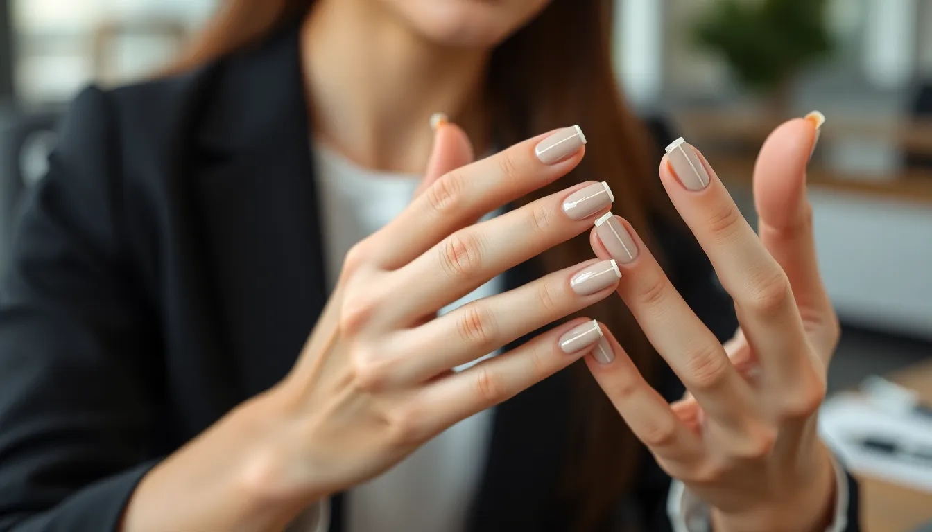 Professional Nail Designs That Work: 25+ Stylish Office-Appropriate Ideas 2 Professional Nail Designs That Work: 25+ Stylish Office-Appropriate Ideas 1
