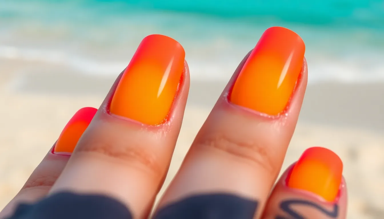 30 Stunning Nail Ideas for Vacation That Last All Week (+ Easy DIY Tips) 2 30 Stunning Nail Ideas for Vacation That Last All Week (+ Easy DIY Tips) 1