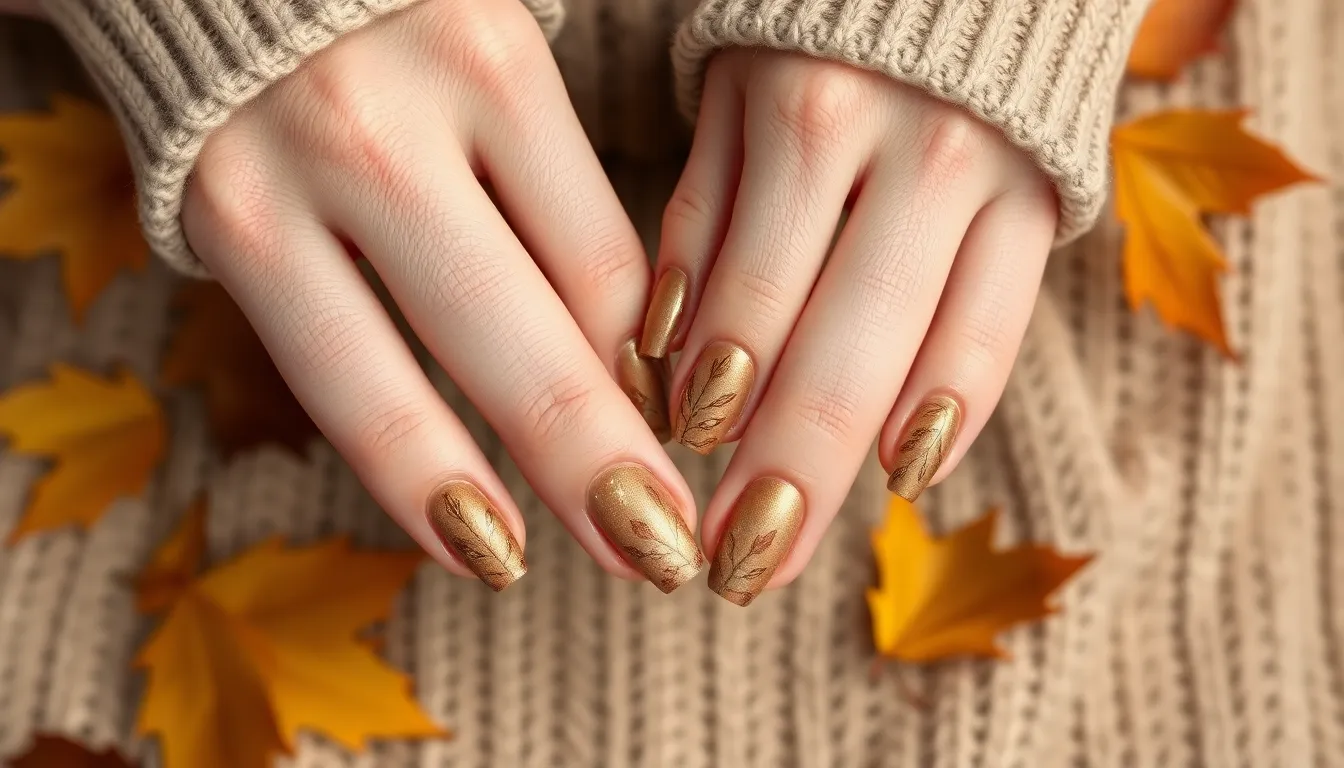 25 Stunning Fall Nail Polish Ideas to Transform Your Autumn Manicure 2 25 Stunning Fall Nail Polish Ideas to Transform Your Autumn Manicure 1