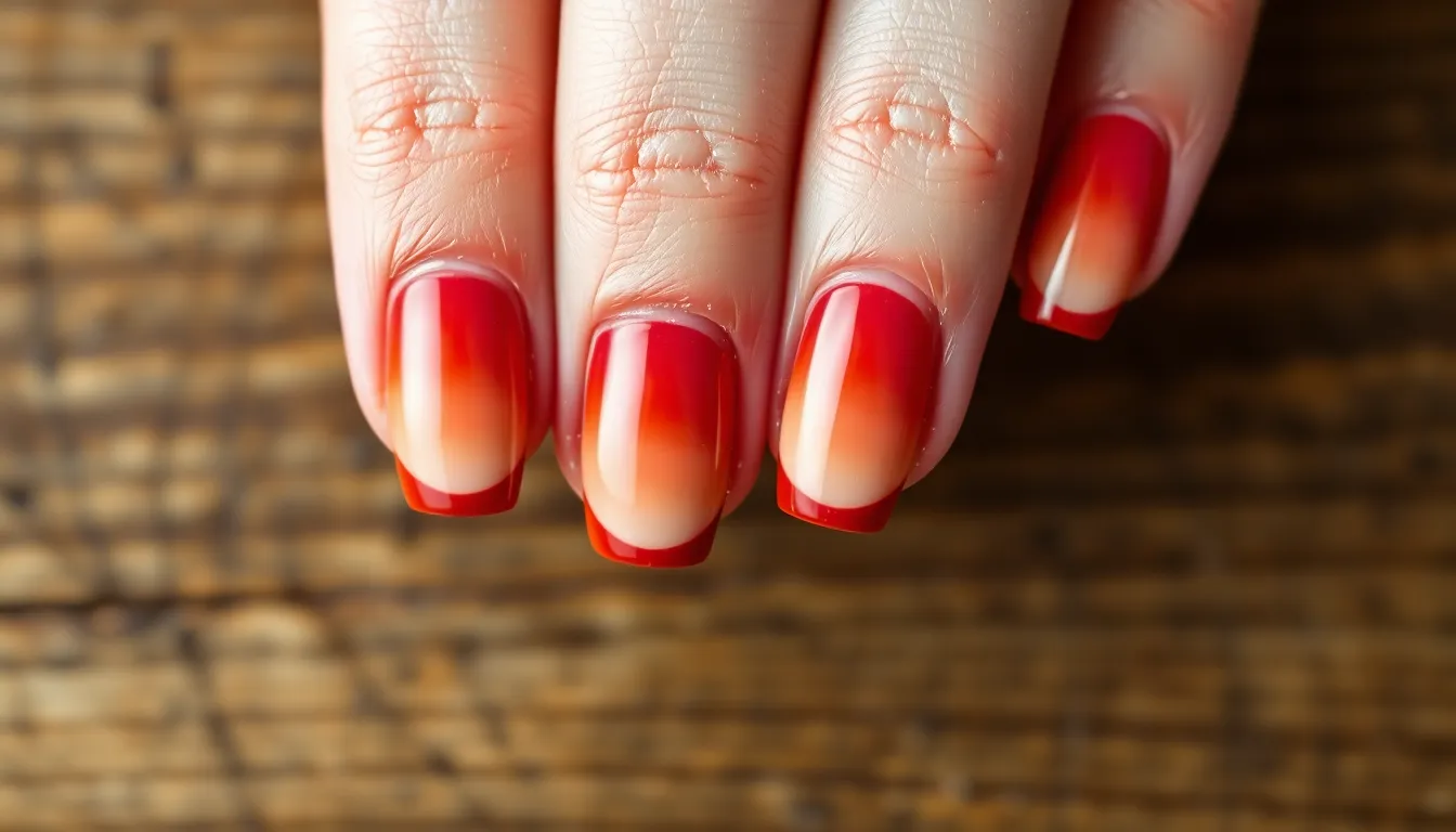 15 Stunning Orange Autumn Nails Ideas That'll Make You Fall in Love with Fall 2 15 Stunning Orange Autumn Nails Ideas That'll Make You Fall in Love with Fall 1
