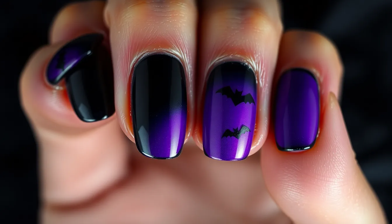 50+ Purple Halloween Nails Ideas That'll Make You Spook-tacular This Season 2 50+ Purple Halloween Nails Ideas That'll Make You Spook-tacular This Season 1