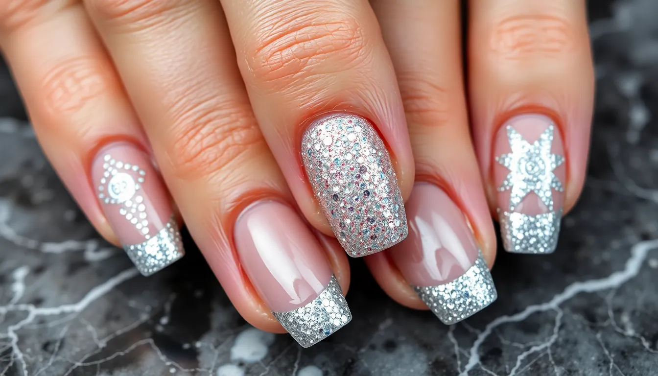 25 Stunning Silver Nail Ideas That'll Make You Ditch Your Go-To Color 2 25 Stunning Silver Nail Ideas That'll Make You Ditch Your Go-To Color 1